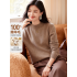 Semi-turtleneck pure wool women's sweater base layer warm autumn-winter top